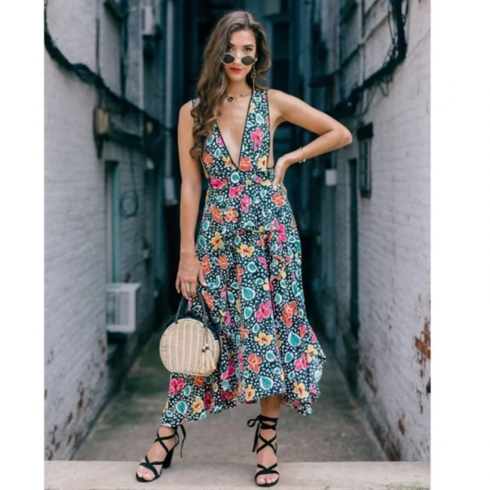 Topshop limited edition floral dress - Picture 6 of 8